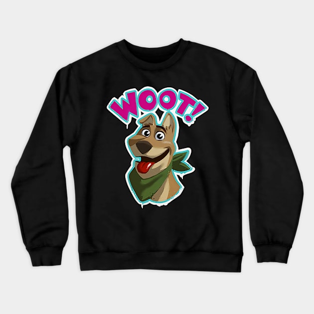 Woot Bonesy Crewneck Sweatshirt by marcandsgn